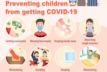 Centre for Health Protection, DH【Tips for parents: preventing children from getting COVID-19】