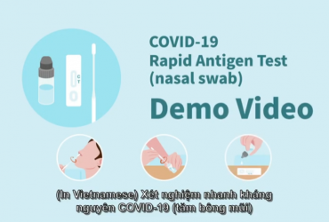 COVID-19 Rapid Antigen Test | Demo Video (Vietnamese)